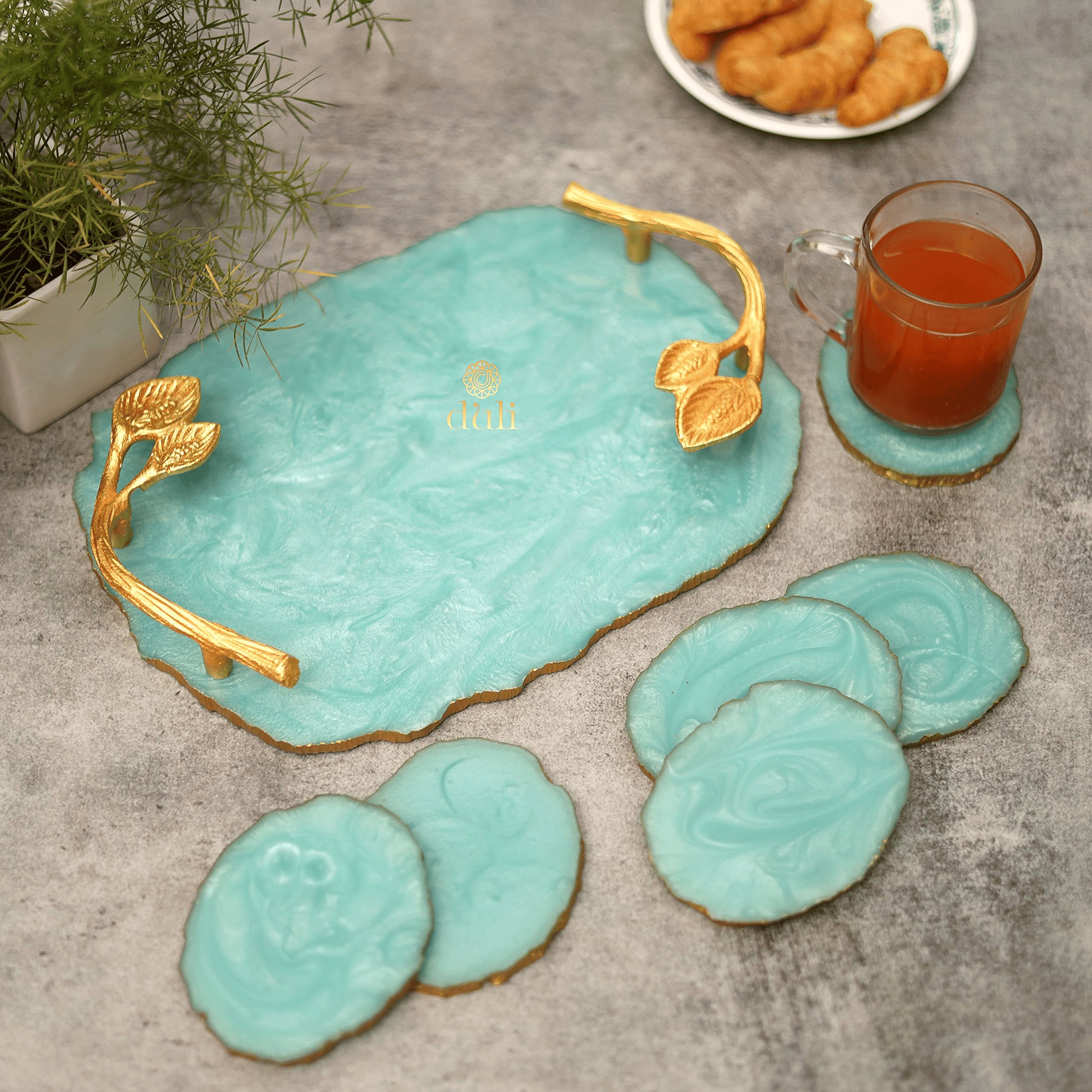 Resin Trays & Tea Coasters - Image 1